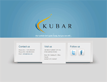 Tablet Screenshot of kubar.com